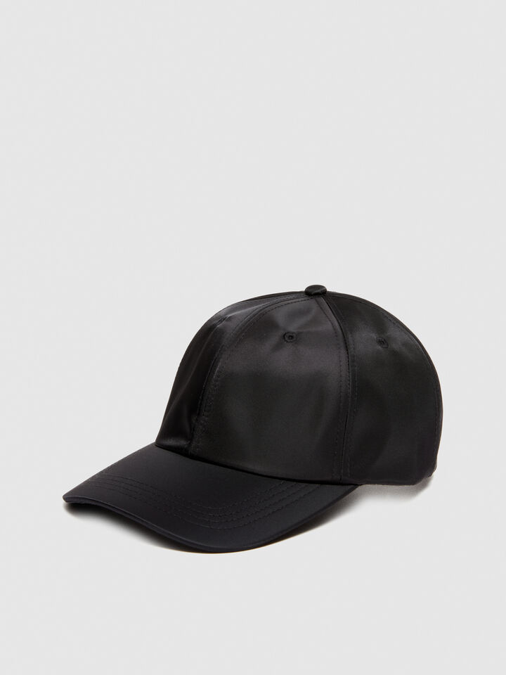Nylon hat - null - Black | Sisley image number 1